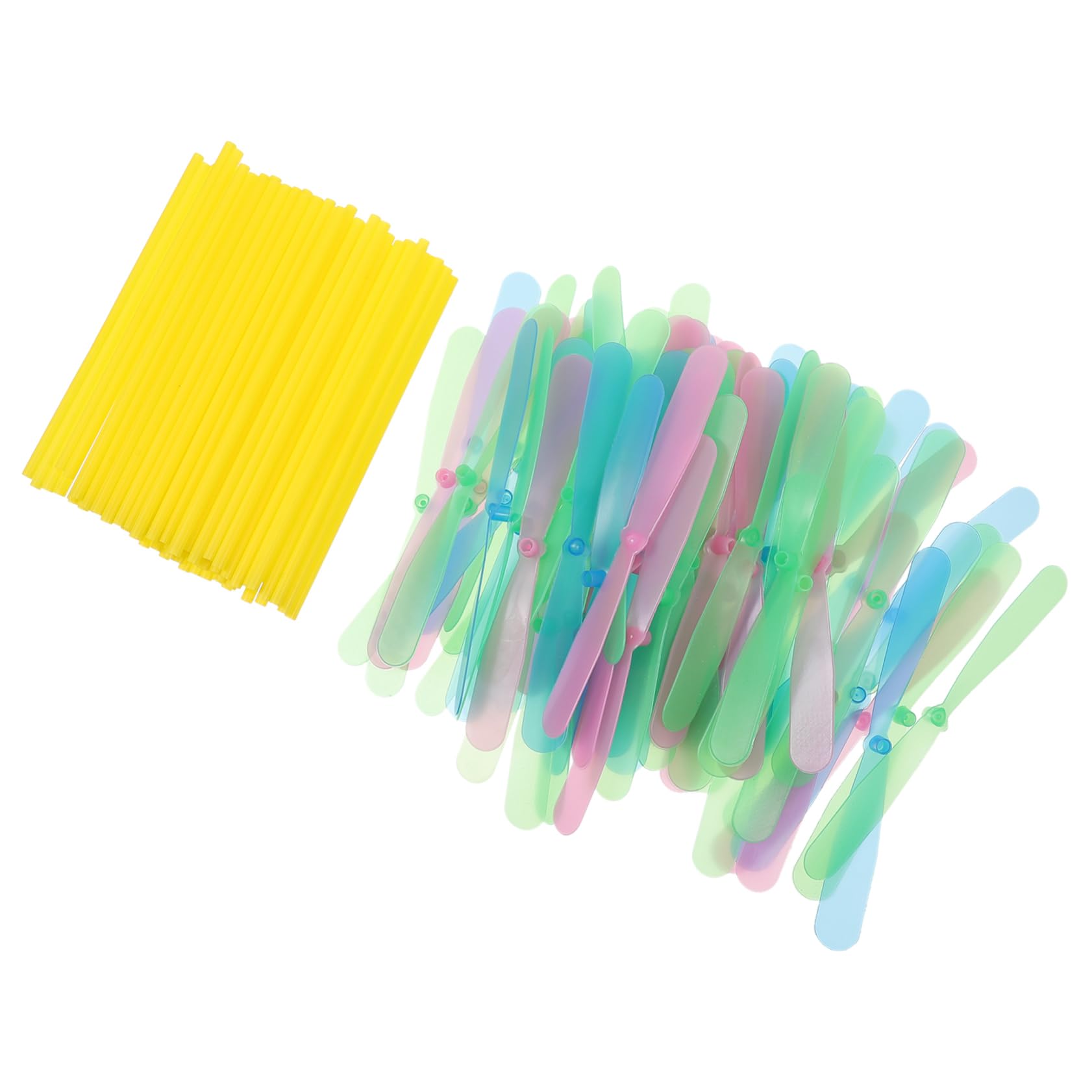 GLSTOY Bamboo Dragonfly Toy Hand Rub Flying Toys for Boys and Girls Easy Random Color