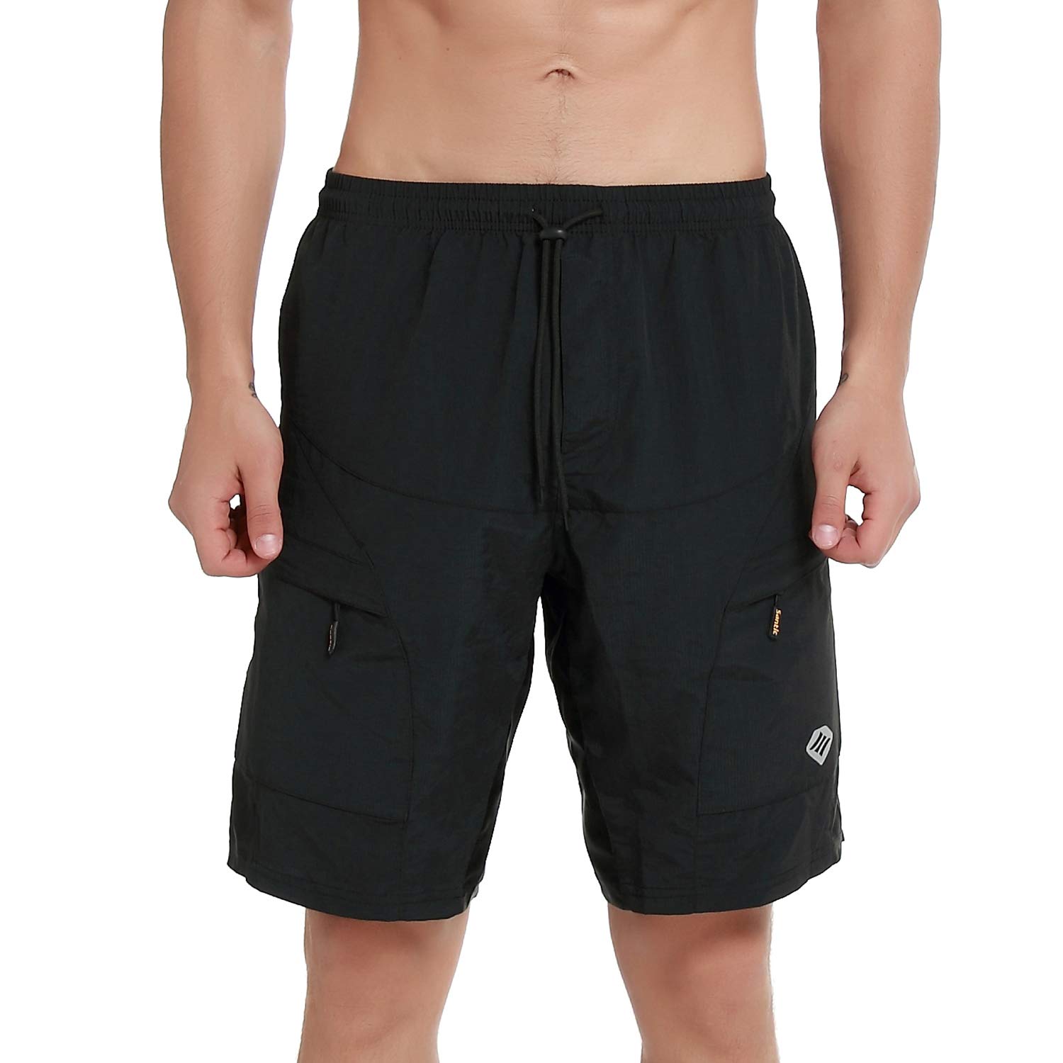 Santic Cuissard Velo Cuissard Cycliste Homme Cuissard VTT ou Velo Route avec Culotte Cyclisme Rembourré Dedans pour Homme - Boden
