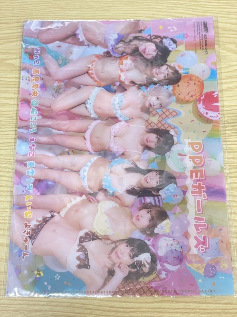 Amazon.co.jp: えなこ PPEガールズ 付録 クリアファイル 水着