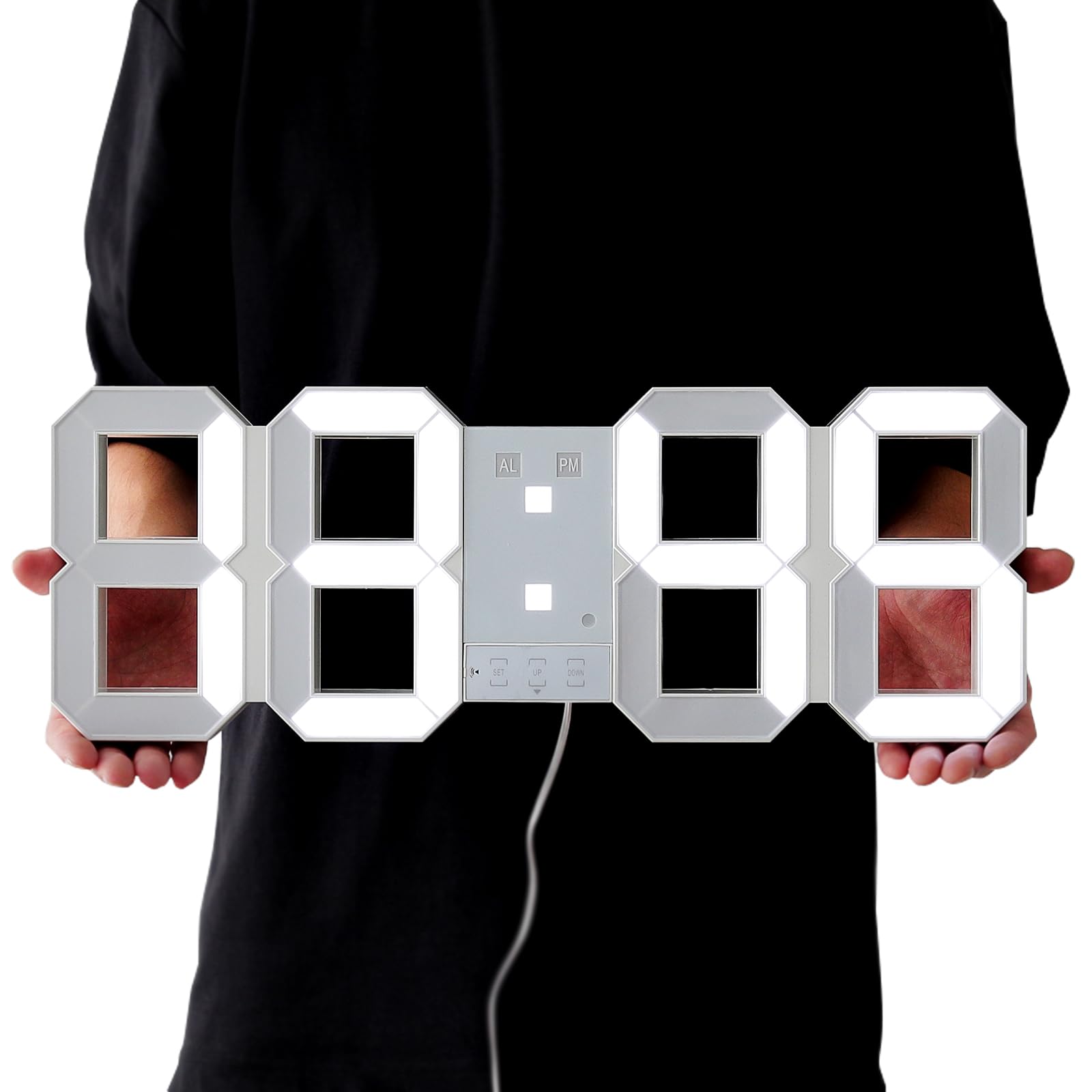 トリクロック Amazon.co.jp: デジタル掛け時計 TriClock BIG トリクロック ビッグ