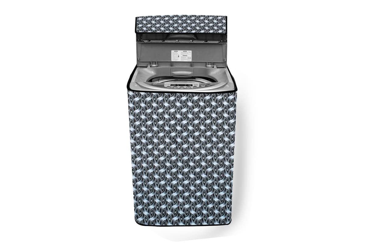 Stylista Top Load Fully Automatic Washing Machine Cover Compatible for LG 6 kg, 6.2 kg, 6.5 kg, 7 kg & 8 Kg-picture-30