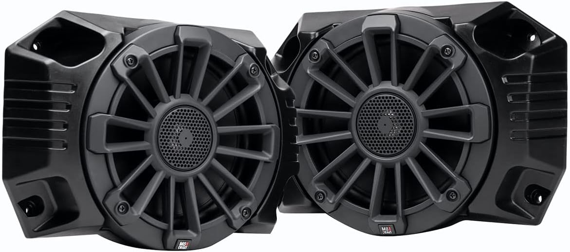 MB Quart Two Speaker Audio System Compatible with Polaris Ranger