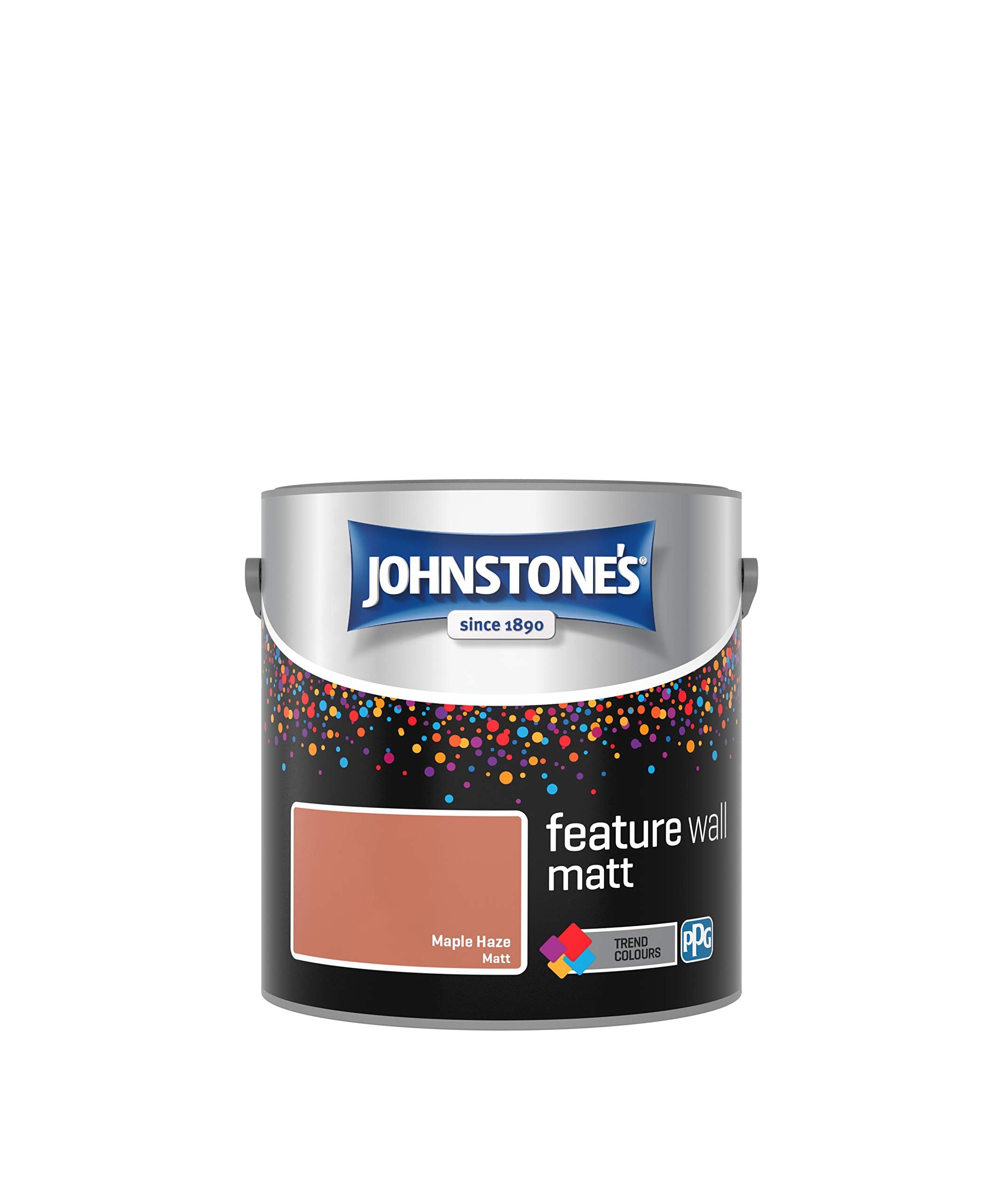 Johnstone's Feature Wall Matt Emulsion Paint - Maple Haze 2.5L