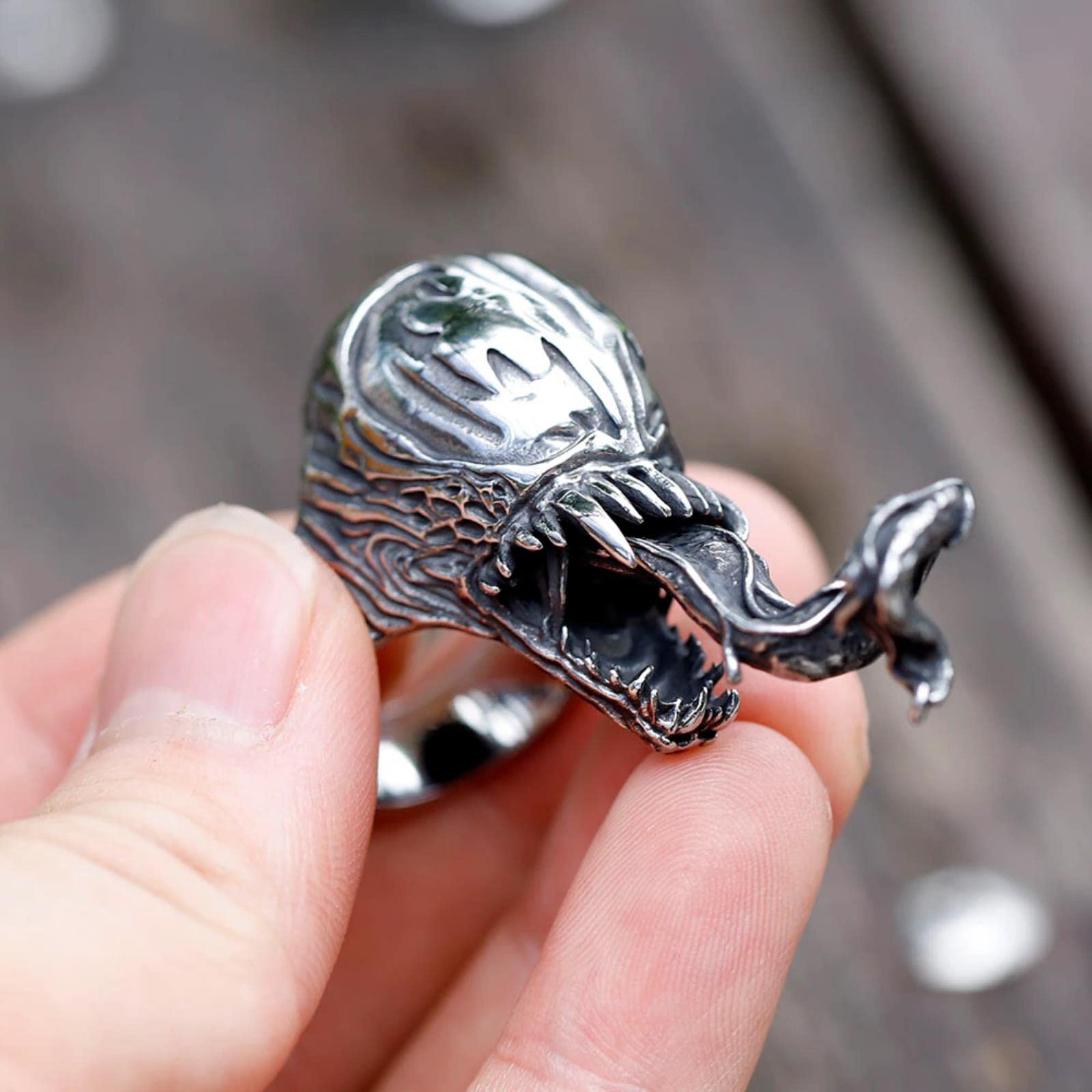 ヴェノム JAP工房 925 シルバーリング MARVEL JAP工房 VENOM ヴェノム シルバー 925 リング 指輪