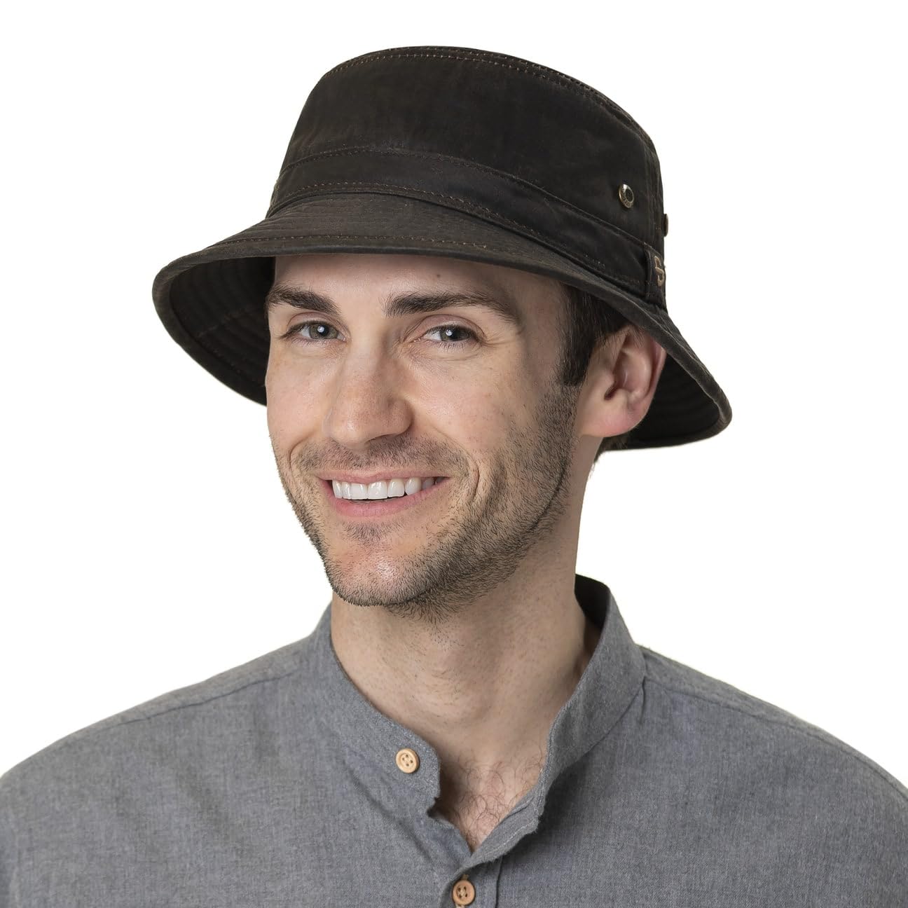 Stetson Drasco Cappello Bucket in Tessuto Protezione UV 80 Uomo Tutto l Anno