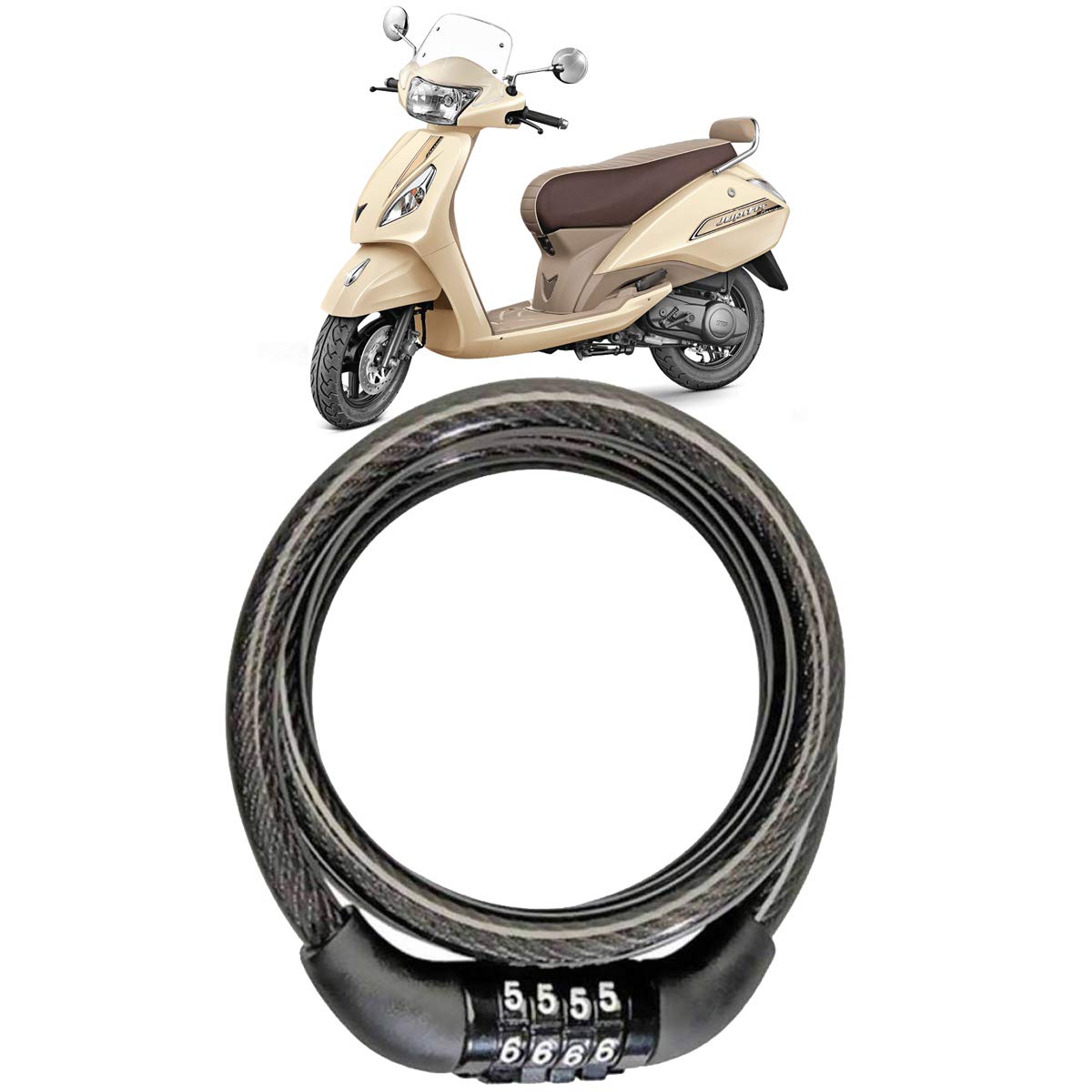 See full amazon price history chart for Kandid Multipurpose Number Chain Cable Bicycle/Bike Helmet Lock for TVS Jupiter Classic Kandid Multipurpose Number Chain Cable Bicycle/Bike Helmet Lock for TVS Jupiter Classic (B07PY8BY94) Amazon Price History, Amazon Price Tracker