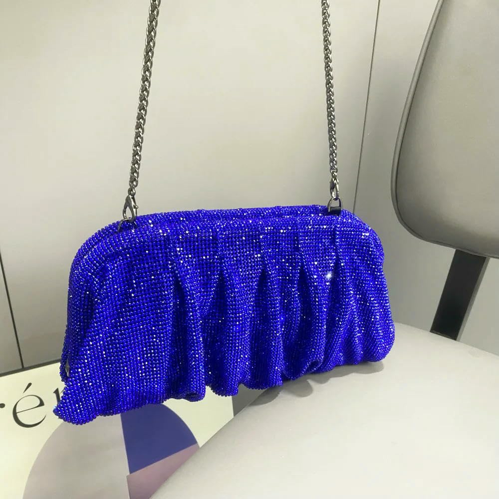 Sacs à main pliables en cristal pour mariages et galas