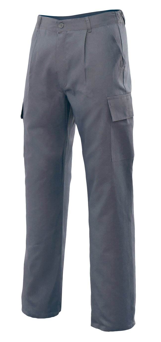 Velilla 31601 - Pantalón multibolsillos (talla 44) color gris