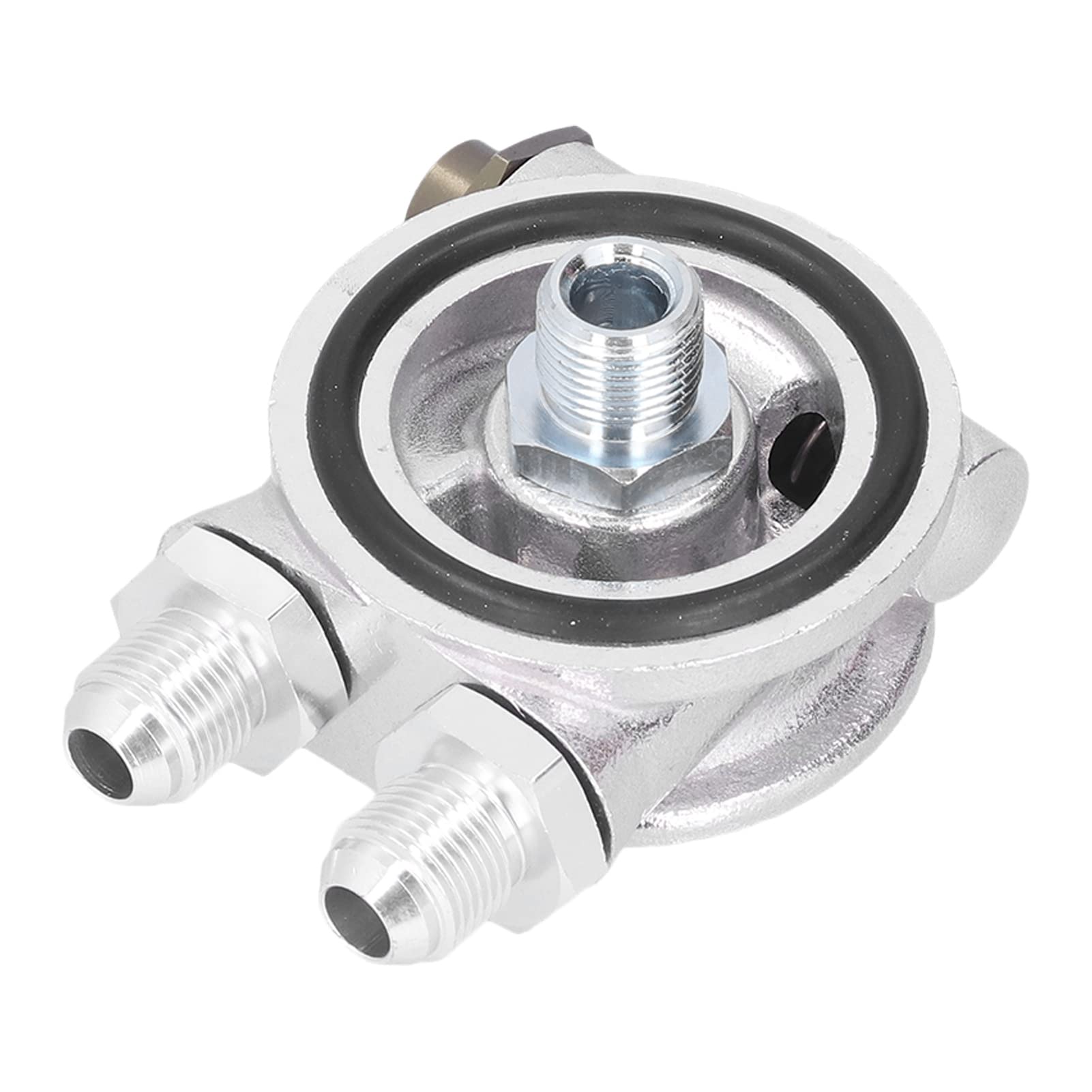 Ölkühler-Filter-Sandwichplatte, Thermostat-Adapter-Set, 3/4 Zoll 16 UNF AN10 M18 X 1,5 Mm, Passend für Universal-Autos