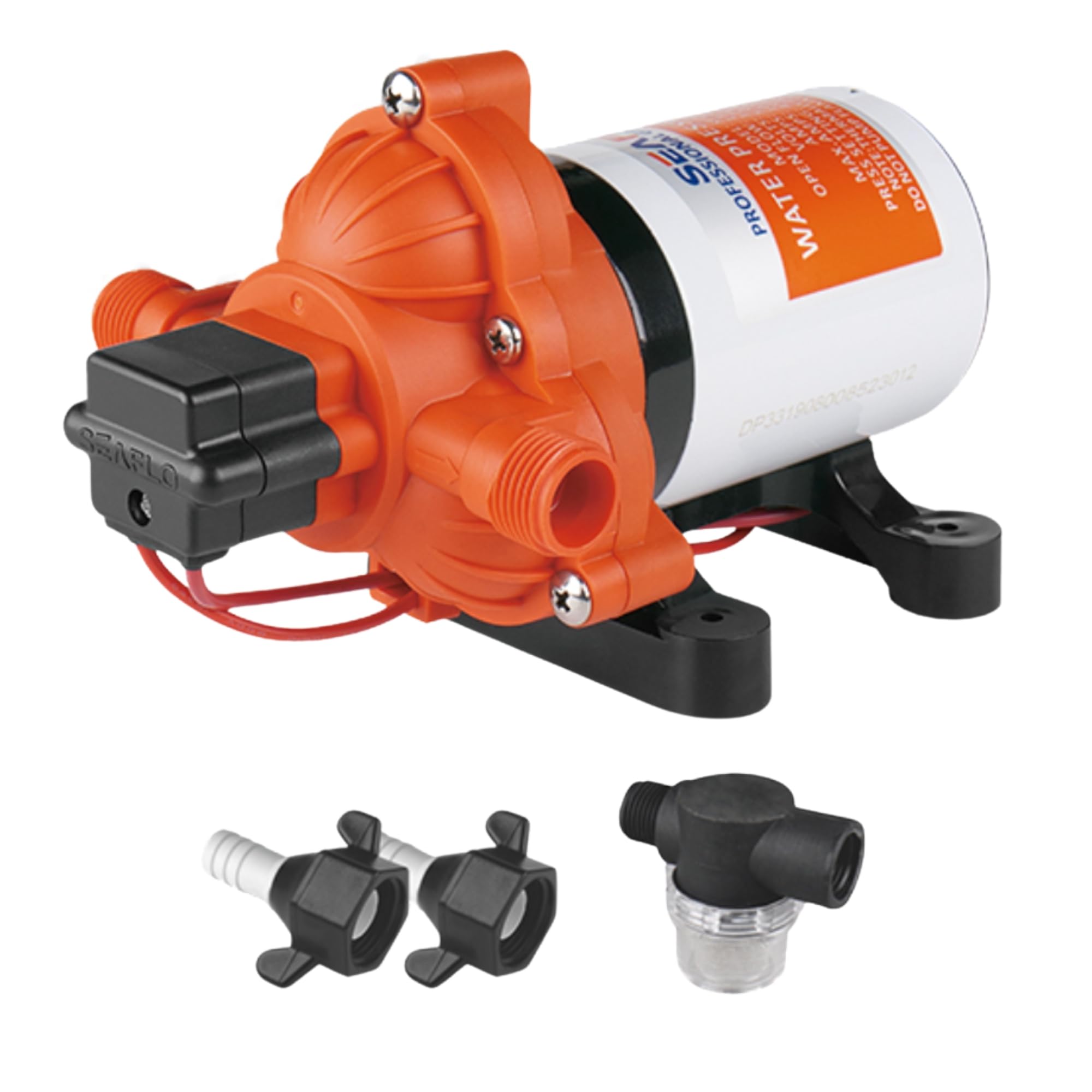 Amazon.co.jp: Seaflo 42シリーズ12 V 4.0 GPM 55 PSI圧力ダイヤフラム