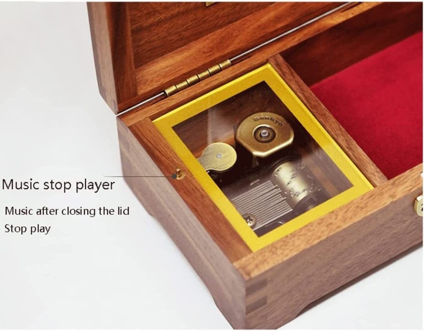 Spieluhr Musikspieluhr Vintage Holzschmuck Spieluhr Kreative Spieluhren Für Frau Tochter Geburtstag Musik Einschlafhilfe