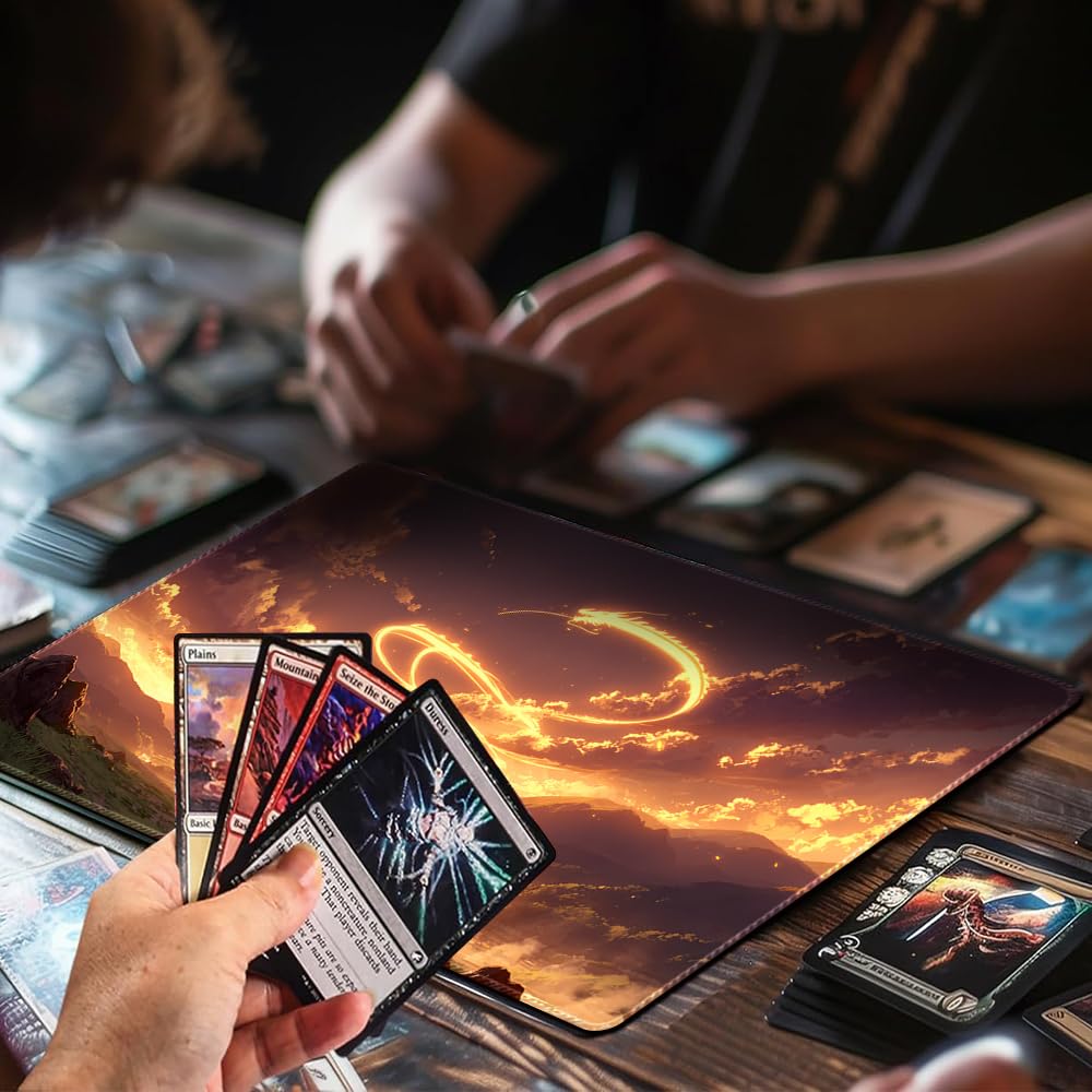 MTG Playmat,With Waterproof Storage black Bag Szie 60 x 35CM - Image 4