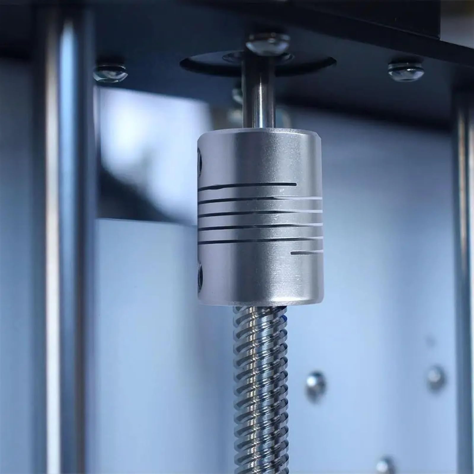 Accouplement d'arbre Flexible en aluminium prune, 10 pièces, D19 L25 5x 5/5x 6/5x 8/5x1 0/8x 8/8x1 0/10x1 0/6.35x8mm, coupleur de connecteur Flexible de moteur(5mm to 10mm)