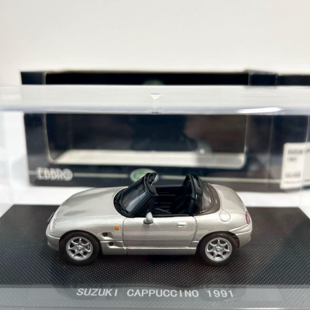 Amazon | EBBRO 1/43 SUZUKI Cappuccino 1991 Silver エブロ スズキ