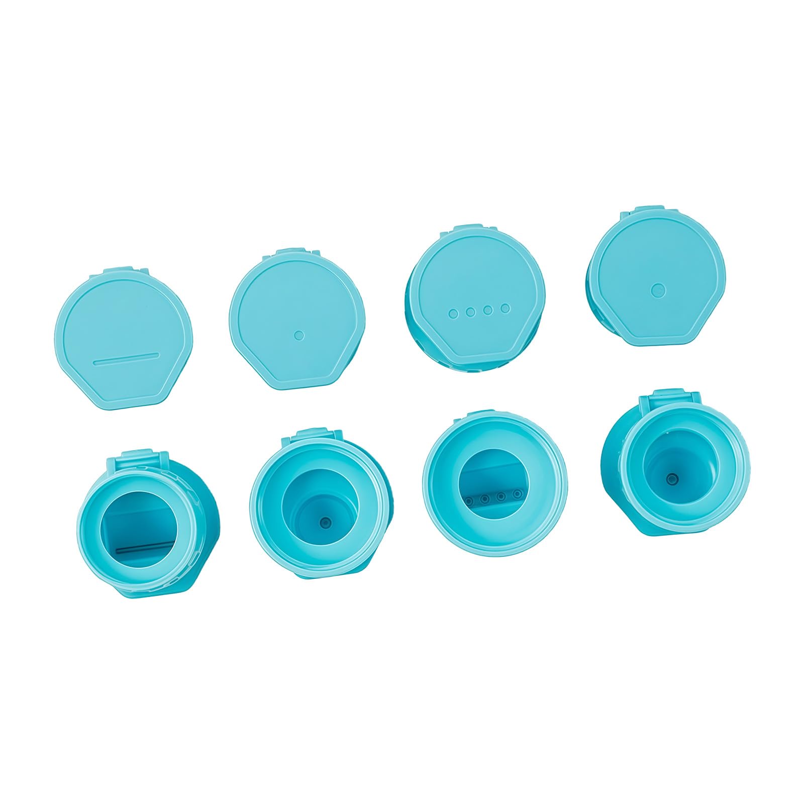 LUCKGONI Pack Of 4 Multipurpose Condiment Squeeze For Precise Sauce Dispensing And Easy In Homes Kitchens