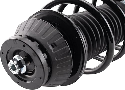 Miniatura 539 de TRQ Kit de suspensión delantera, conjunto de amortiguadores y resortes, barra estabilizadora, enlace estabilizador compatible con Chevrolet