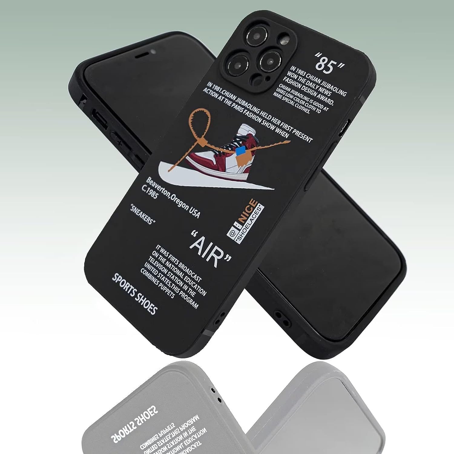 Compatible IPhone 11 Pro Case For For Cool Boys Teen Girls, Basketball Shoes Sneaker Cute Aesthetic Color Ways Soft TPU Cute Funny Glossy Cover Graphics Sports Design - View #9