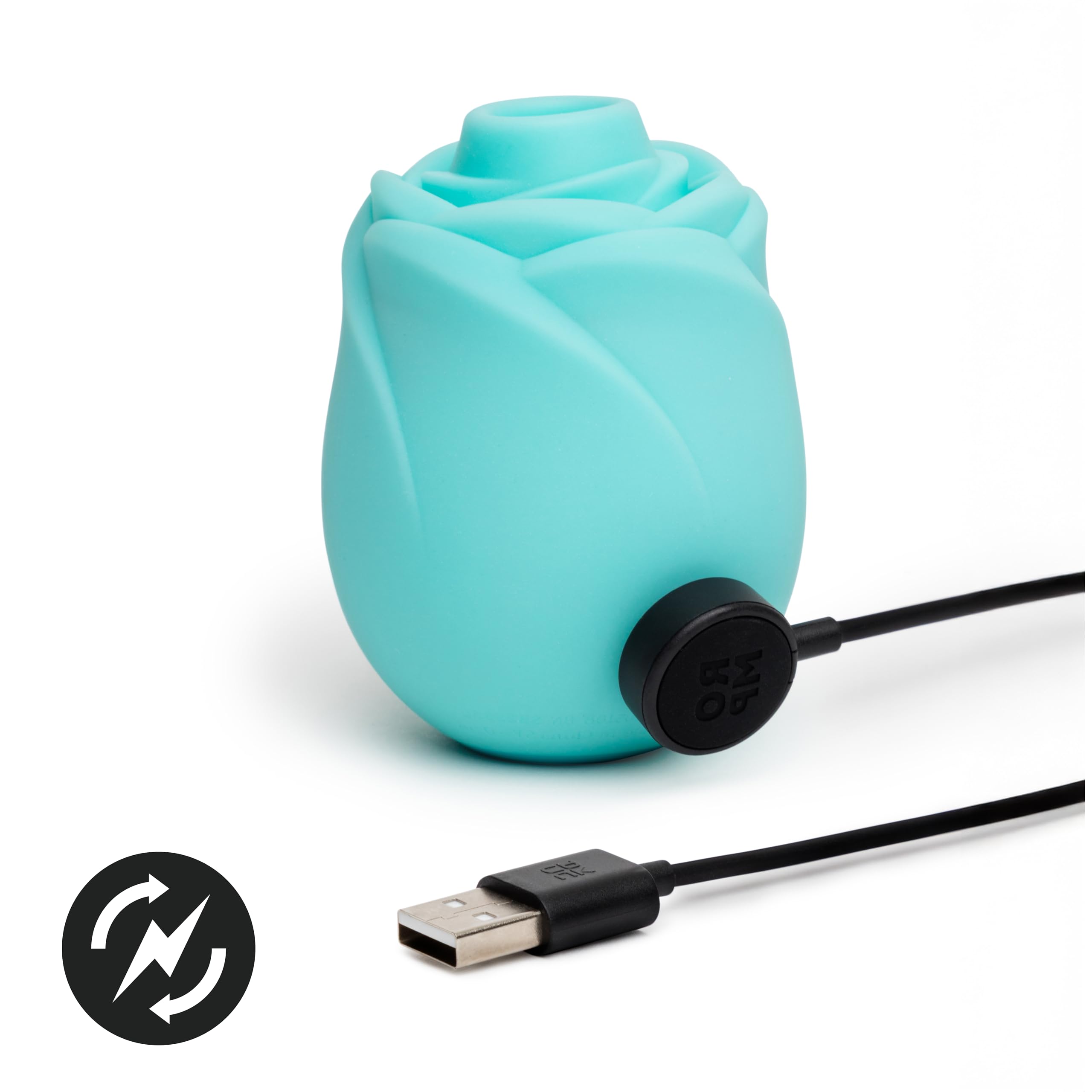 ROMP Rose Glow Succhia-Clitoride per Donna | Rosa Fosforescente con 6 Modalità di Vibrazione | Sex Toy a Suzione | Vibratore Ricaricabile e Impermeabile per Stimolazione e Piacere Femminile