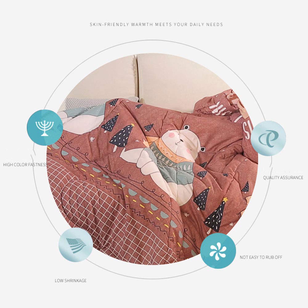 Edredón perezoso usable con cremallera, manta de sofá con mangas, capa portátil engrosada, saco de dormir cálido para niños adultos, capa a prueba de viento para oficina en el hogar 59 * 79 in,e