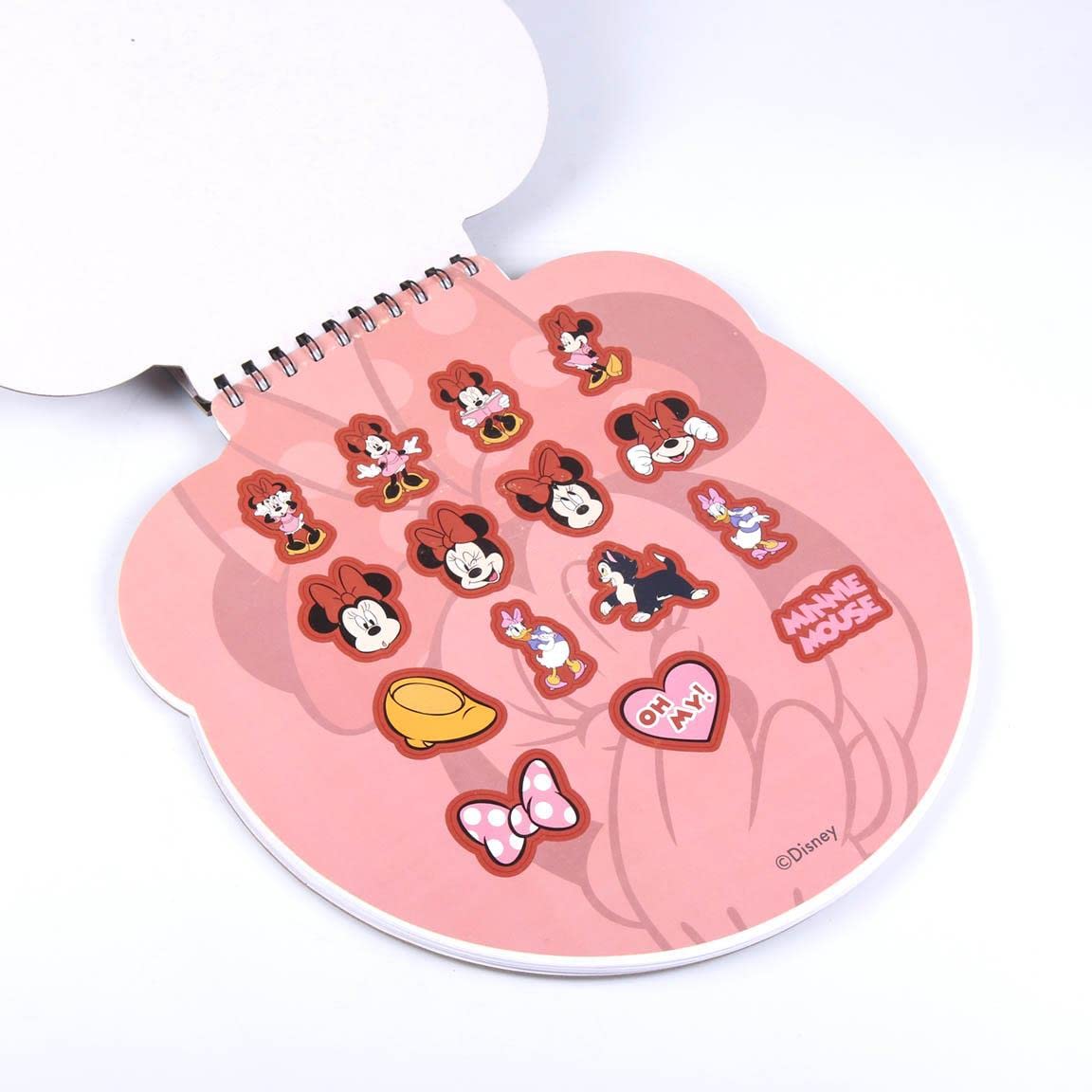 Pegatinas Decorativas Reutilizables CERDÁ LIFE'S LITTLE MOMENTS Minnie Stickers Pack – Children's Set With Juguete Minnie Mouse