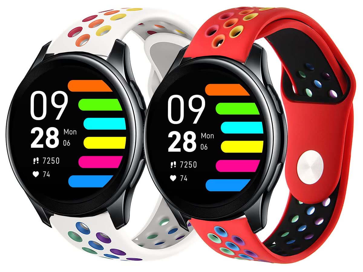 Generic Compatible Strap For SoundPEATS / AGPTEK / GT2 / GT2 Pro / OnePlus / Xiaomi Mi Watch Smart Watch,22mm