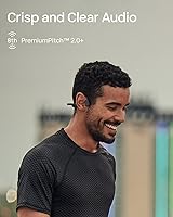 Vista 6 de SHOKZ OpenRun Mini - Auriculares de conducción ósea de oído abierto, auriculares deportivos inalámbricos con Bluetooth para correr y entrenar