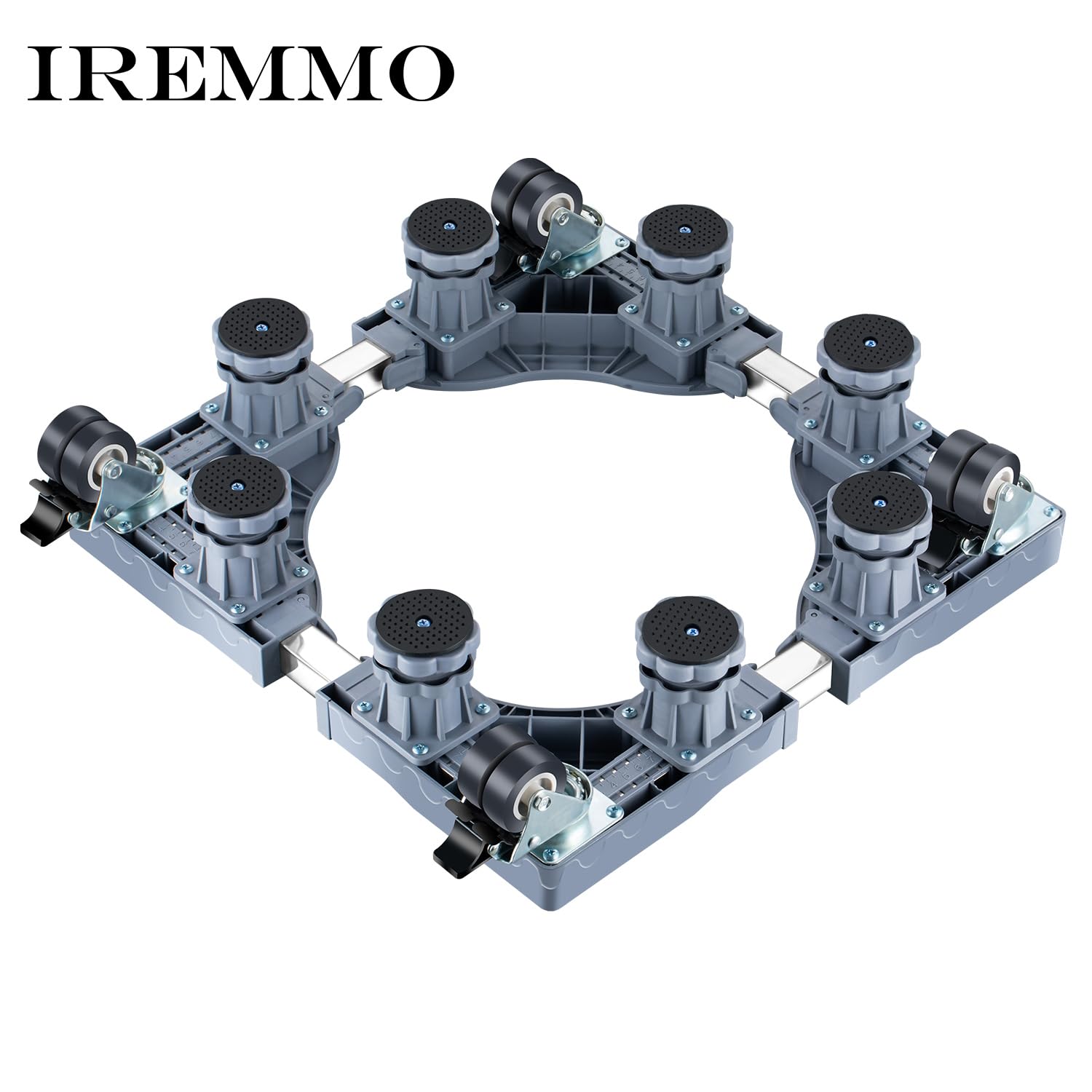 ミニ冷蔵庫スタンド モバイルベース 4つロック 洗濯機 乾燥機 ホワイト Amazon.co.jp: IREMMO ミニ冷蔵庫スタンド モバイルベース 4つの