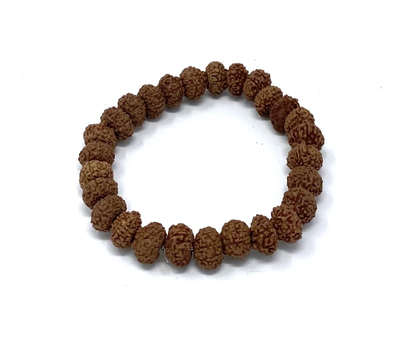 MAHANT JI Unisex Adult 100% Natural Cerified Indonesian 9 Mukhi Rudraksha Stretchable Bracelet With Lab Certificate, Gangajal And Chandan From Kashi (B0B2PQKK2B) Amazon Price History, Amazon Price Tracker