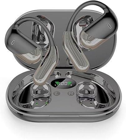 Open Ear Bluetooth 5.4 Headphones, Waterproof Sports Design for Running and Fitness