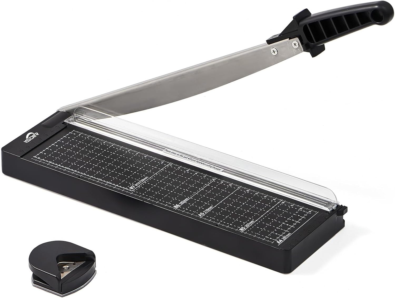 ISDIR Paper Cutter 12" Cut Length Paper Trimmer