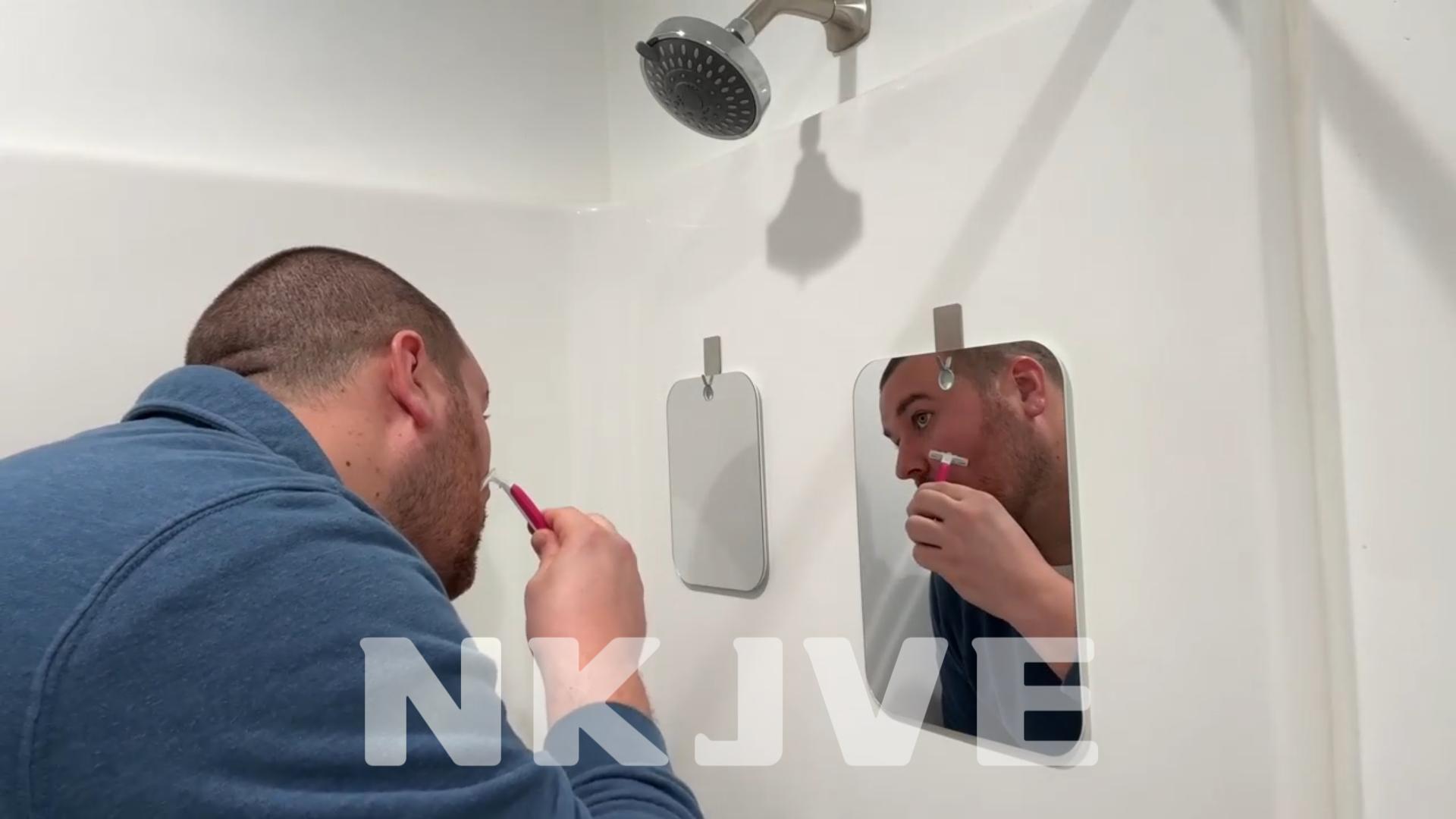Amazon.com - NKJVE Shatterproof Shower Mirror fogless for Shaving