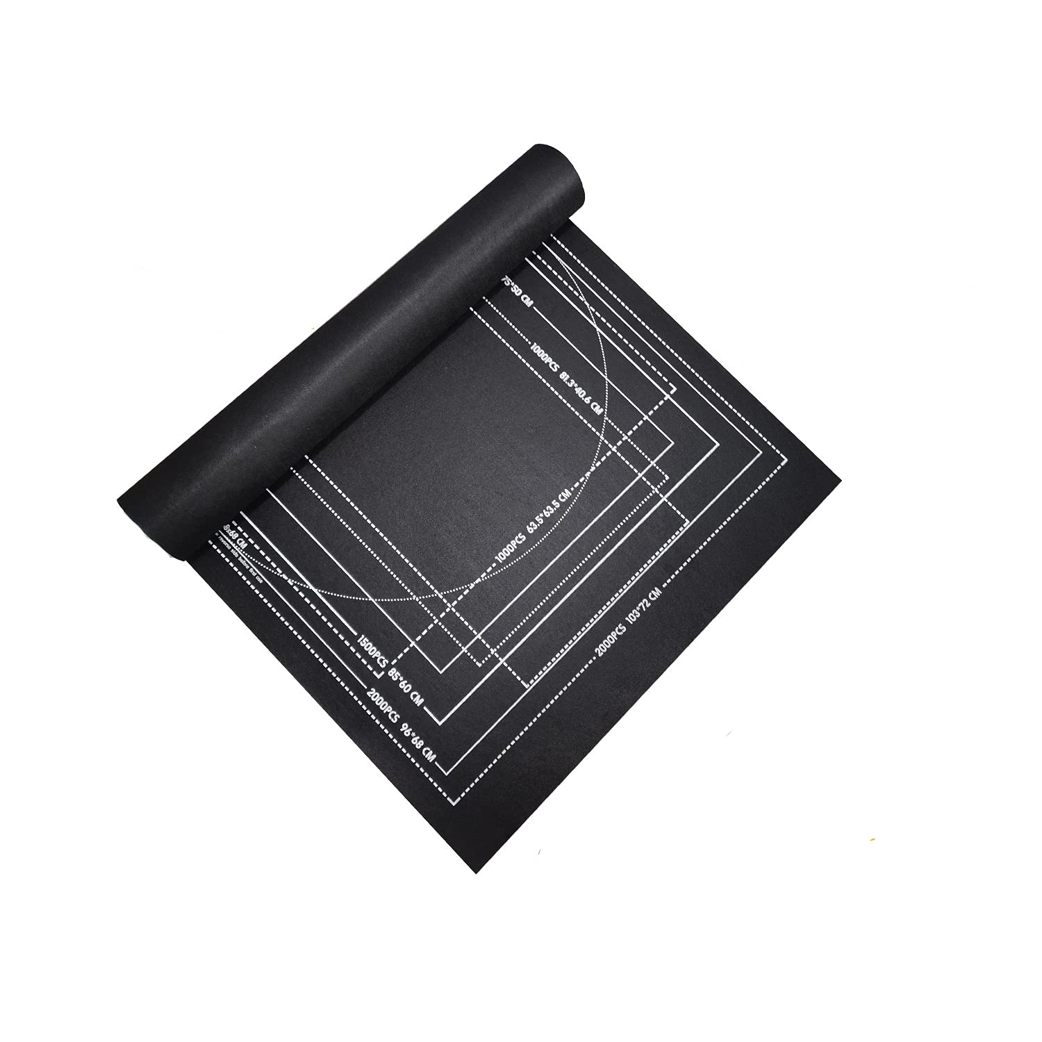 Puzzlematte Für 1000 Teile Mit Rolle, Aufbewahrungstasche & Pumpe – Platzsparend Puzzeln Unterwegs