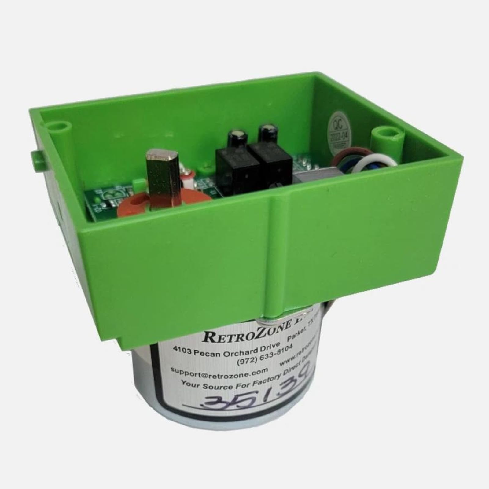 Alternativer Motor für vierseitige Steuerungen, 24 V Leistung, inklusive Führung, 1 Nm Momentaktor, einfacher Dämpfermotor