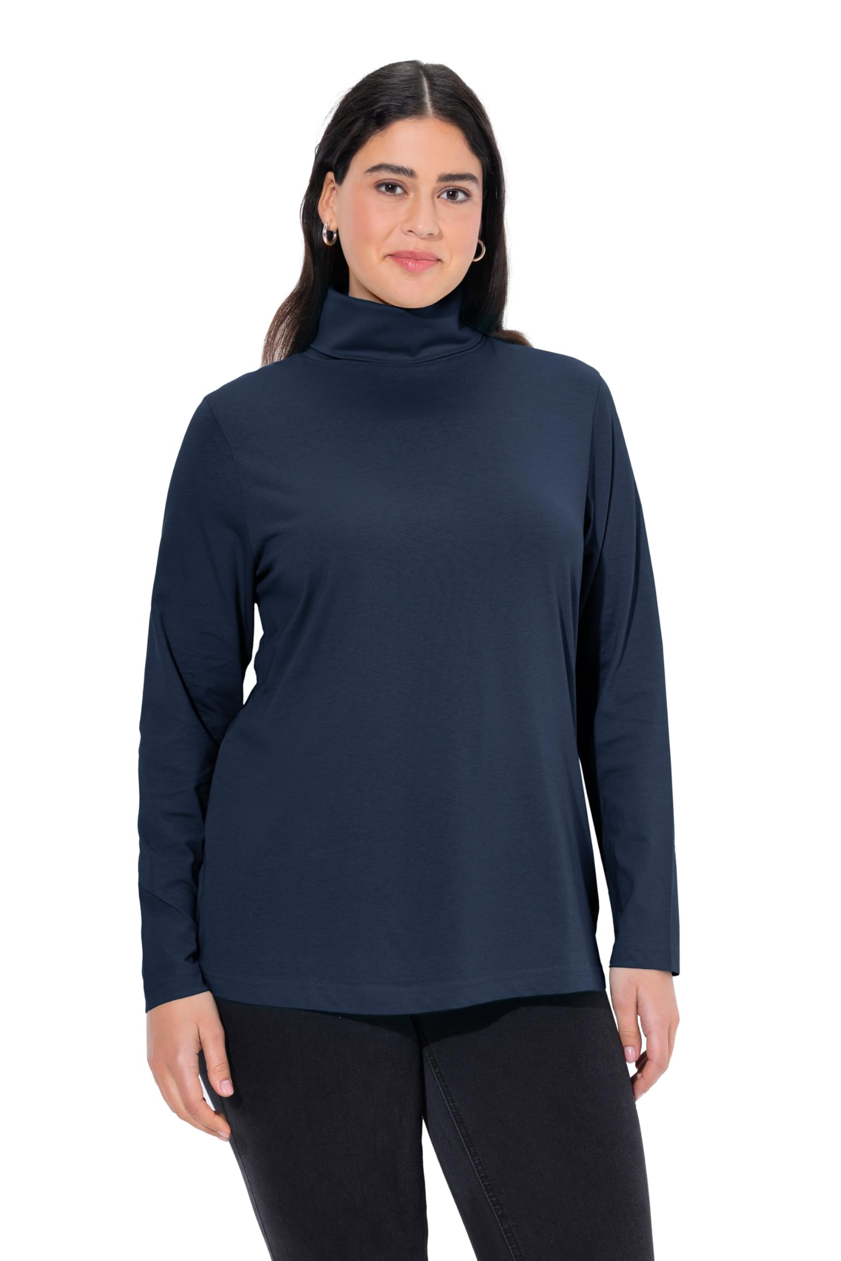 Ulla Popken Damen Basic-shirtrolli T-Shirt (1er Pack)