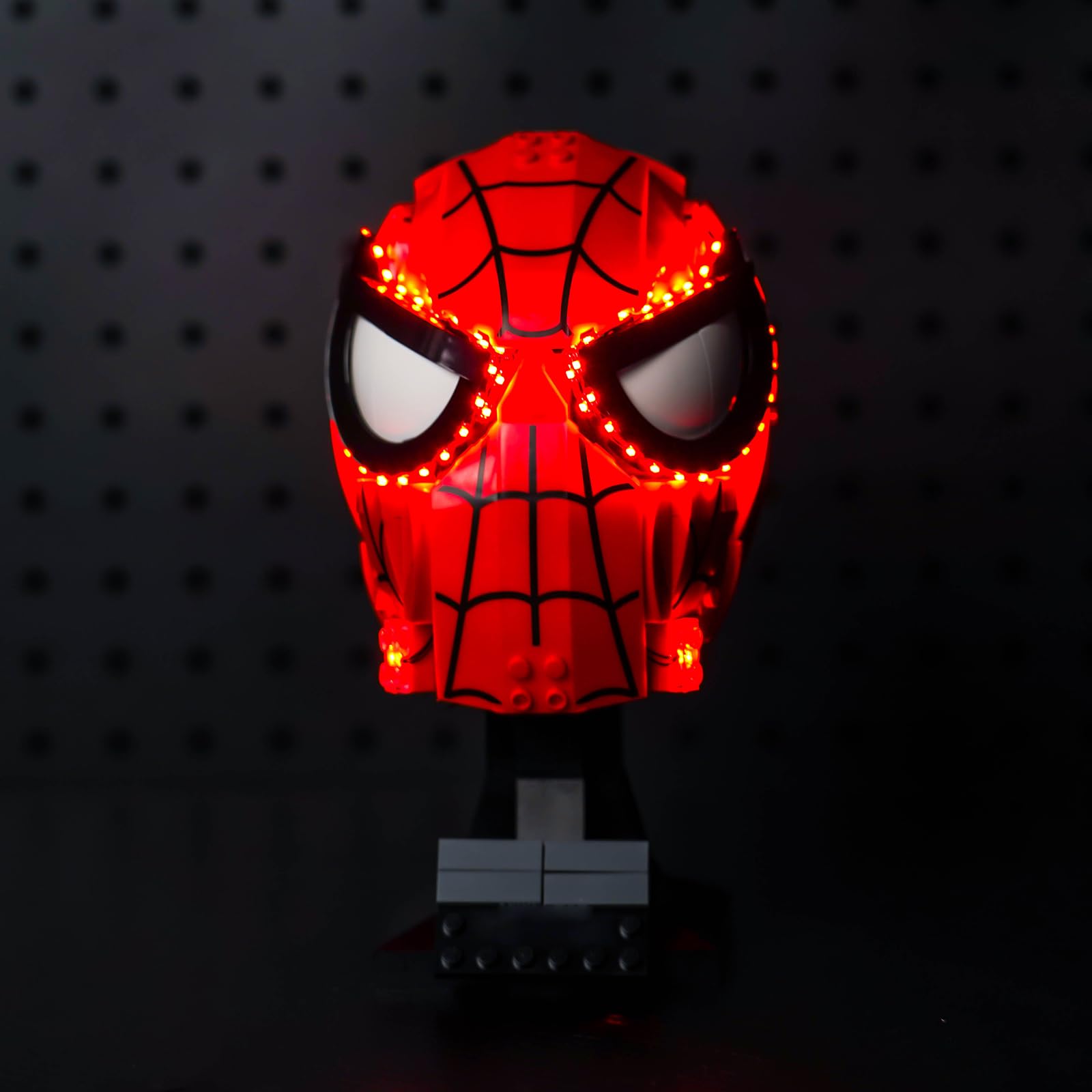 Light Kit for Lego Spider-Man's Mask, Lighting Set for Lego 76285 Marvel Spider-Man's Mask, Not Include Models