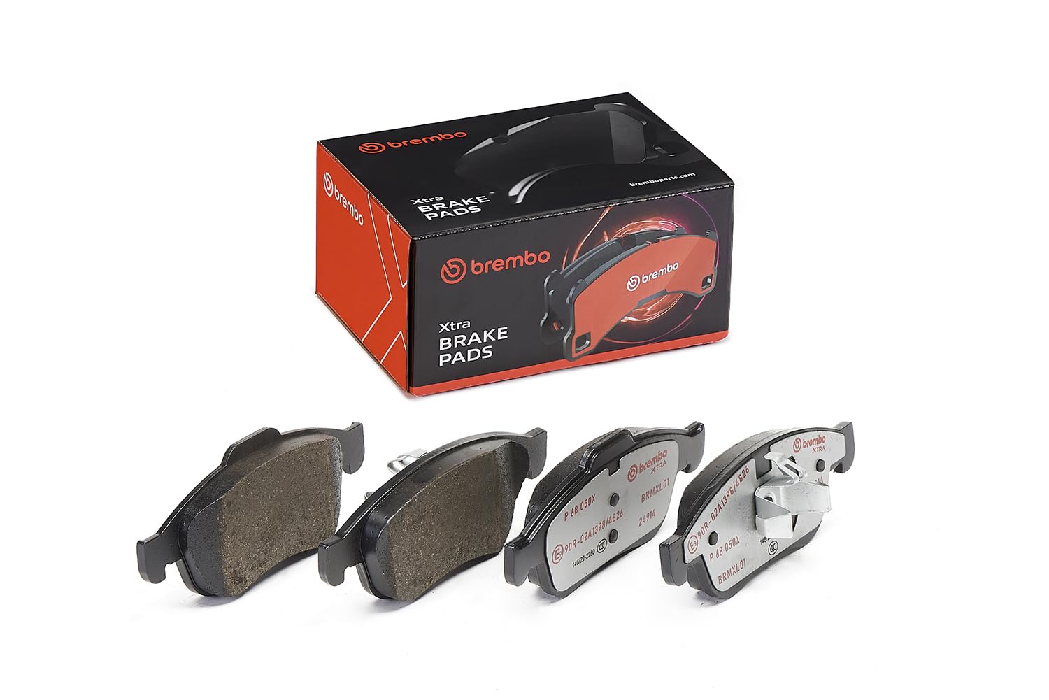 BRAKE PAD SET DISC BRAKE P 68 050X FOR RENAULT MEGANE/III/Hatchback 1.2L 4cyl