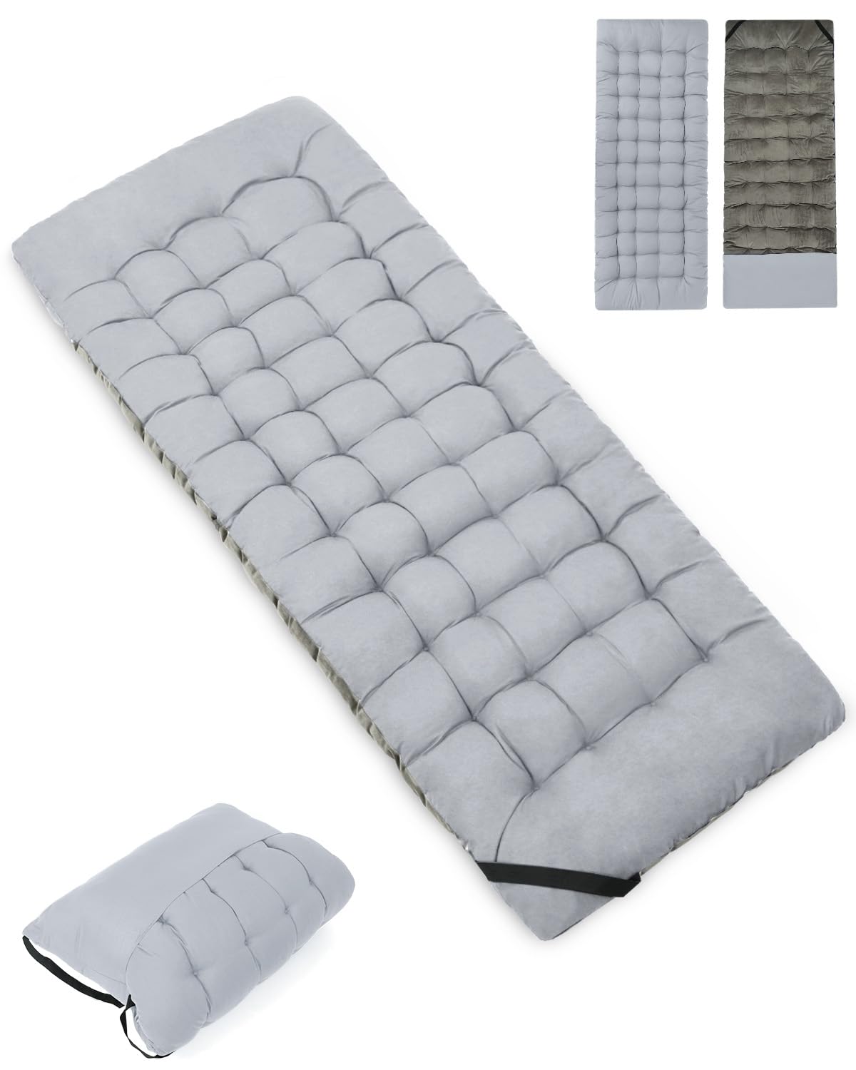 Sportneer Matelas de Camping, Polyvalent, 190 x 71 cm, 2 kg, pour lit de Camp, lit de Camping, Chaise Longue de Jardin, Chaise Longue, Convient également comme Matelas de Couchage