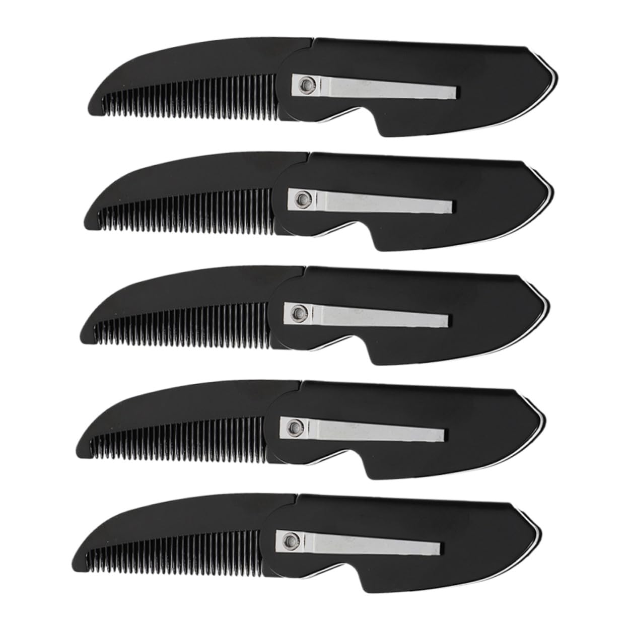 20 Pezzi Pettine per in Plastica Leggera Piccolo e Tascabile con Denti per Styling e Quotidiana della Baffi
