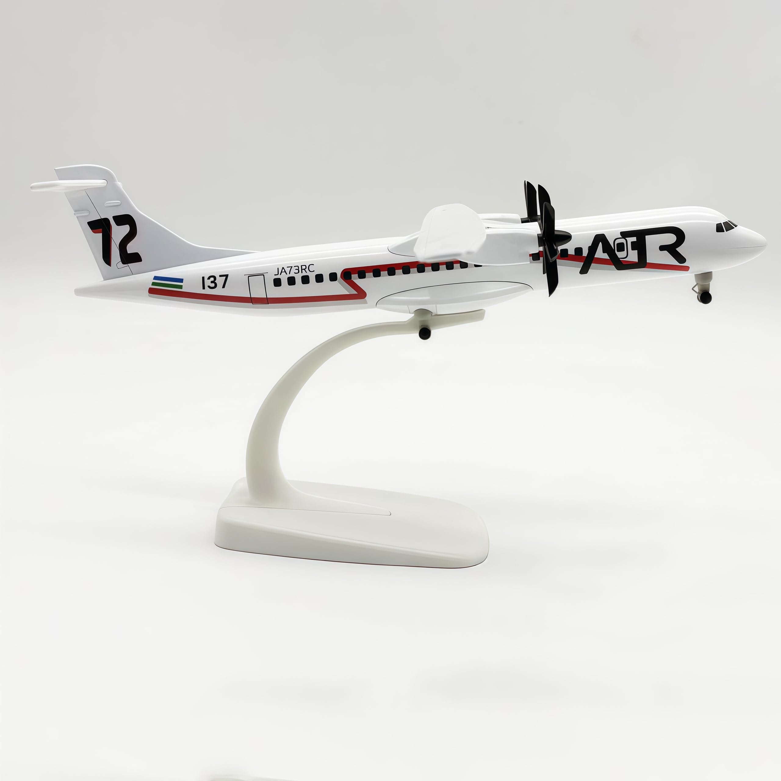 LGSRSNXHTX 20cm Model Plane 1/300 Diecast Metal Airplane Model Japan ATR with Stand Aircraft Collectible for Aviation Enthusiasts,Desktop Decor Gift for Adult