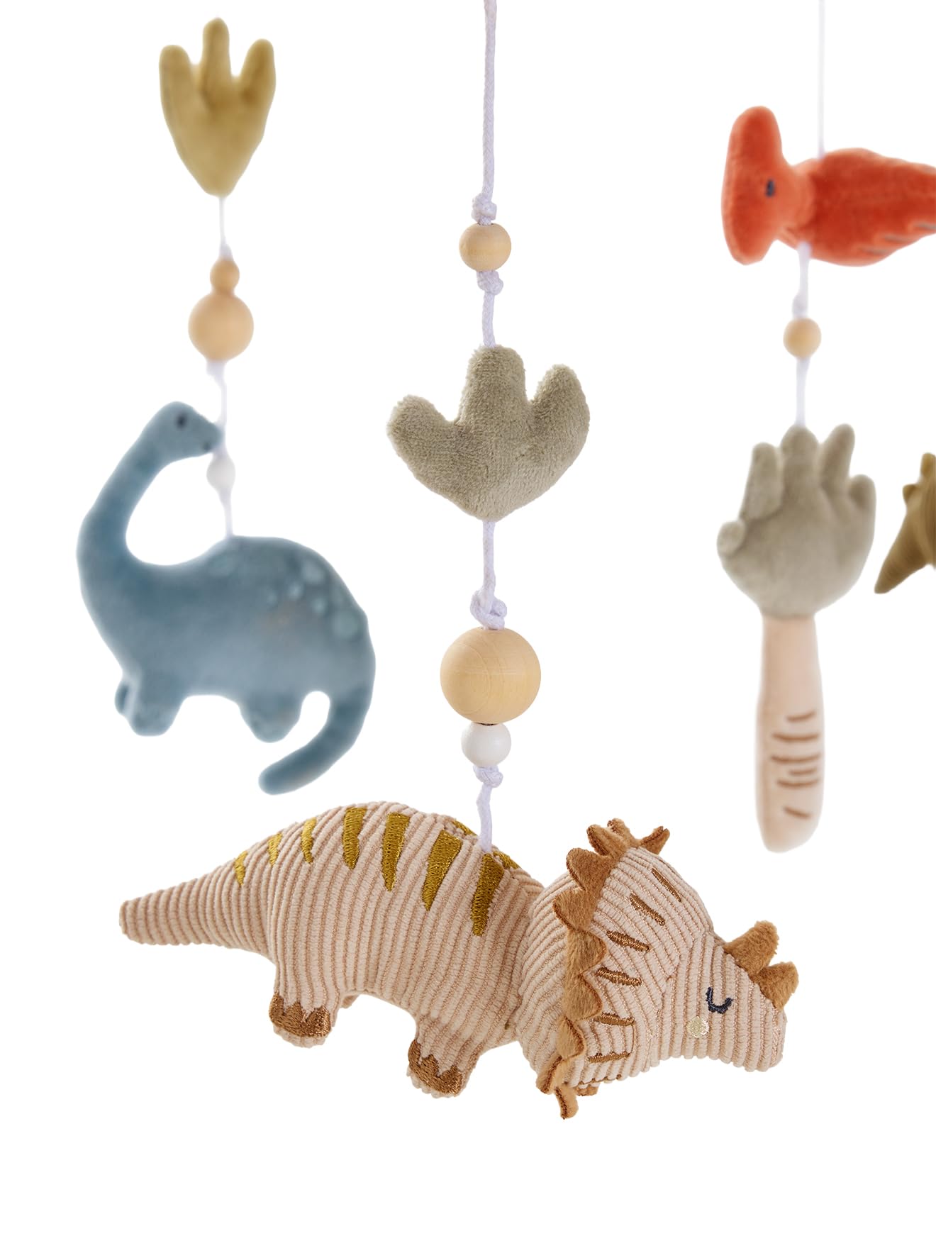 VERTBAUDET Mobile Musical Dinosaure Bébé Plastique beige TU