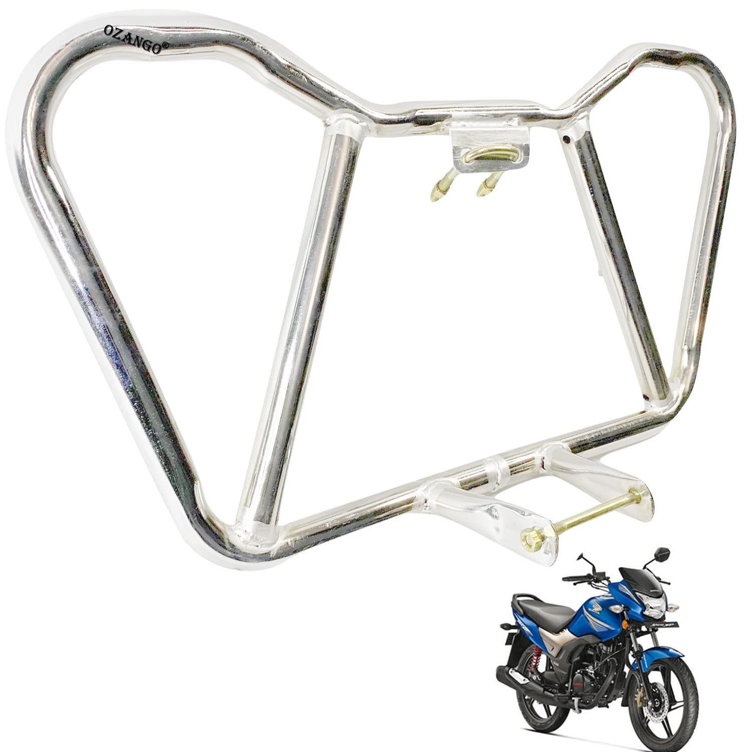 Ozango Bike Butterfly Style Front Leg Guard Safety Protector for Honda CB Shine SP