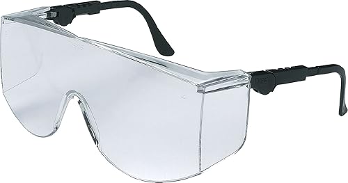 MCR TC110 Crews Tacoma - Lentes de seguridad livianas transparentes, 1 par