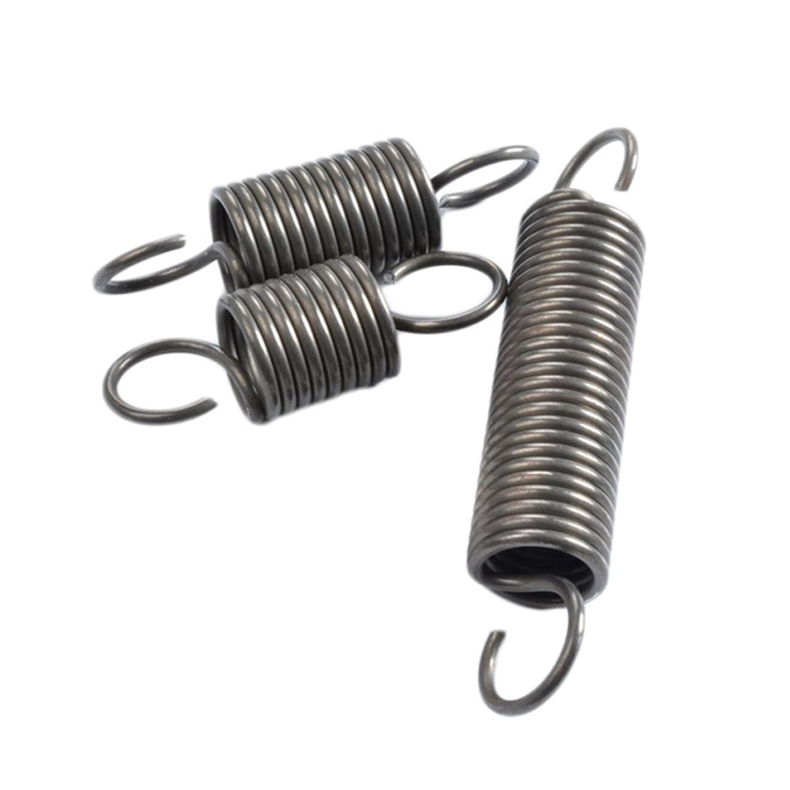 Trekveren, trekveer met dubbele haak, 1 stuks trekveer Dubbele haak trekveer Draaddiameter 2,5 mm Buitendiameter 20 mm Lengte 60 mm-500 mm, 2,5x20x190 mm (Color : As Shown, Size : 2.5x20x260mm