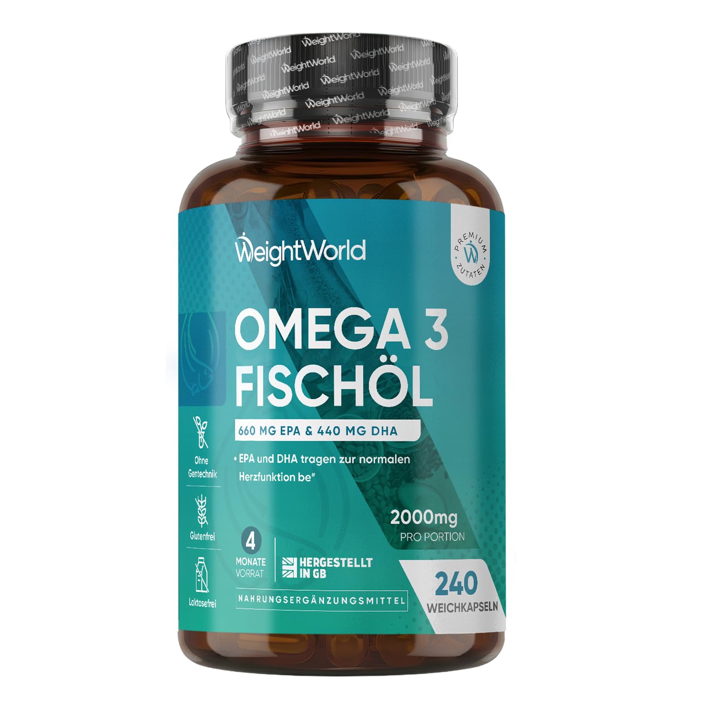 Omega 3 Fish Oil 2000mg