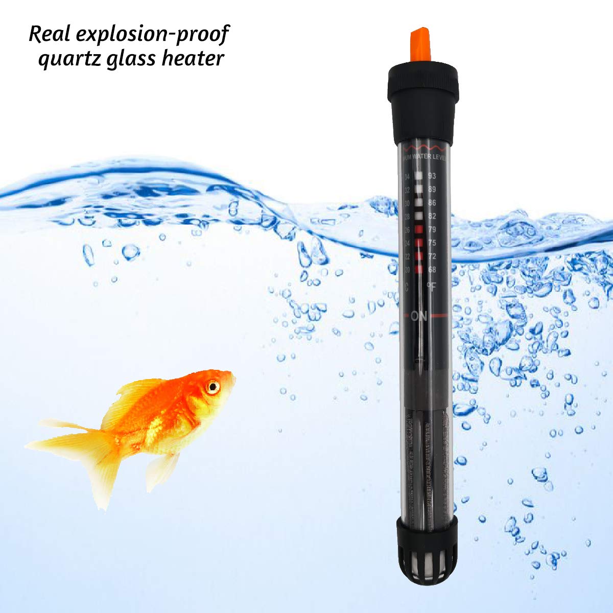 Buy Aquarium Heater 50W/100W/200W/300W Fish Tank Water Heater