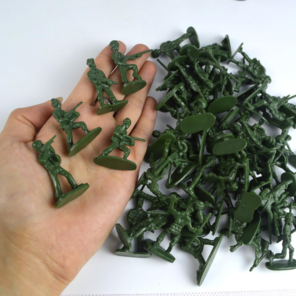 Uposao 300Pcs Military Soldier Playset Plastic Army Men Action Figures Battle Group - Image 3