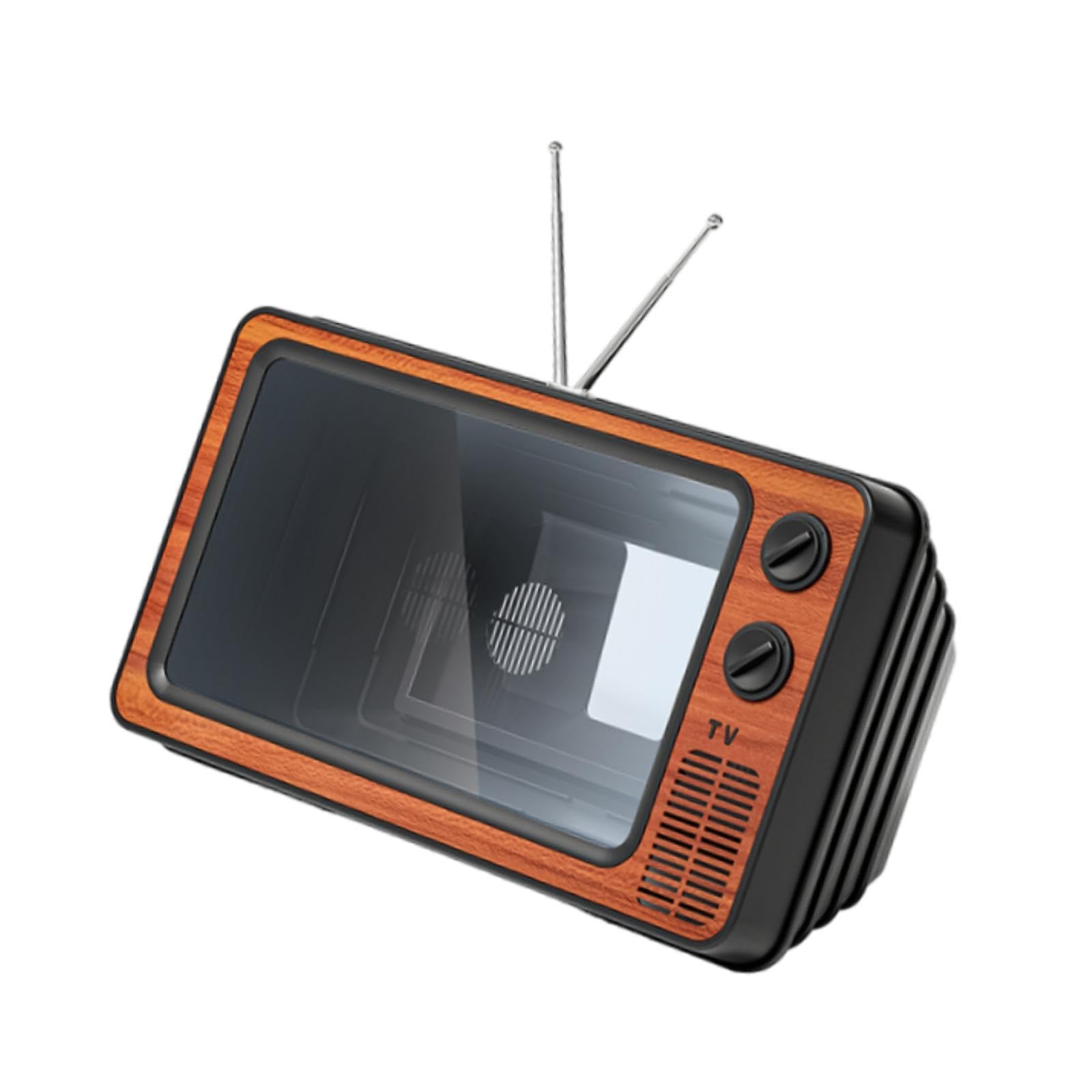 BNF®11" Retro Designed Tv Amplifier Gifts for Dad Amplifier Mini for Games Any Smartphone red wood|Cell Phones & Accessories|Cell Phone Accessories|Mounts & Holders|1 Phone Screen Magnifying-image-16