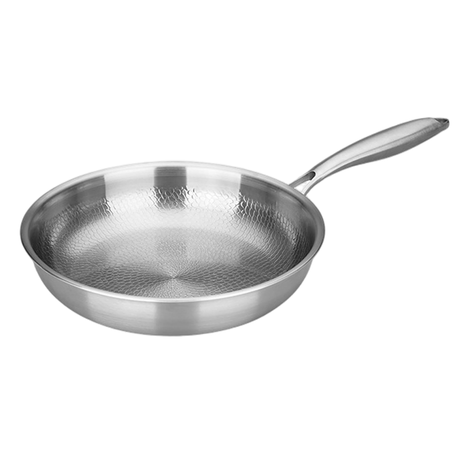 CAKEEYUM Titanium Pan 11in No-Coating Non Stick Frying Pans with Removable Handle Safe for Oven, Induction, Cooktops Titanium Pan, Frying, Cookware, Pans for Cooking, Fryi