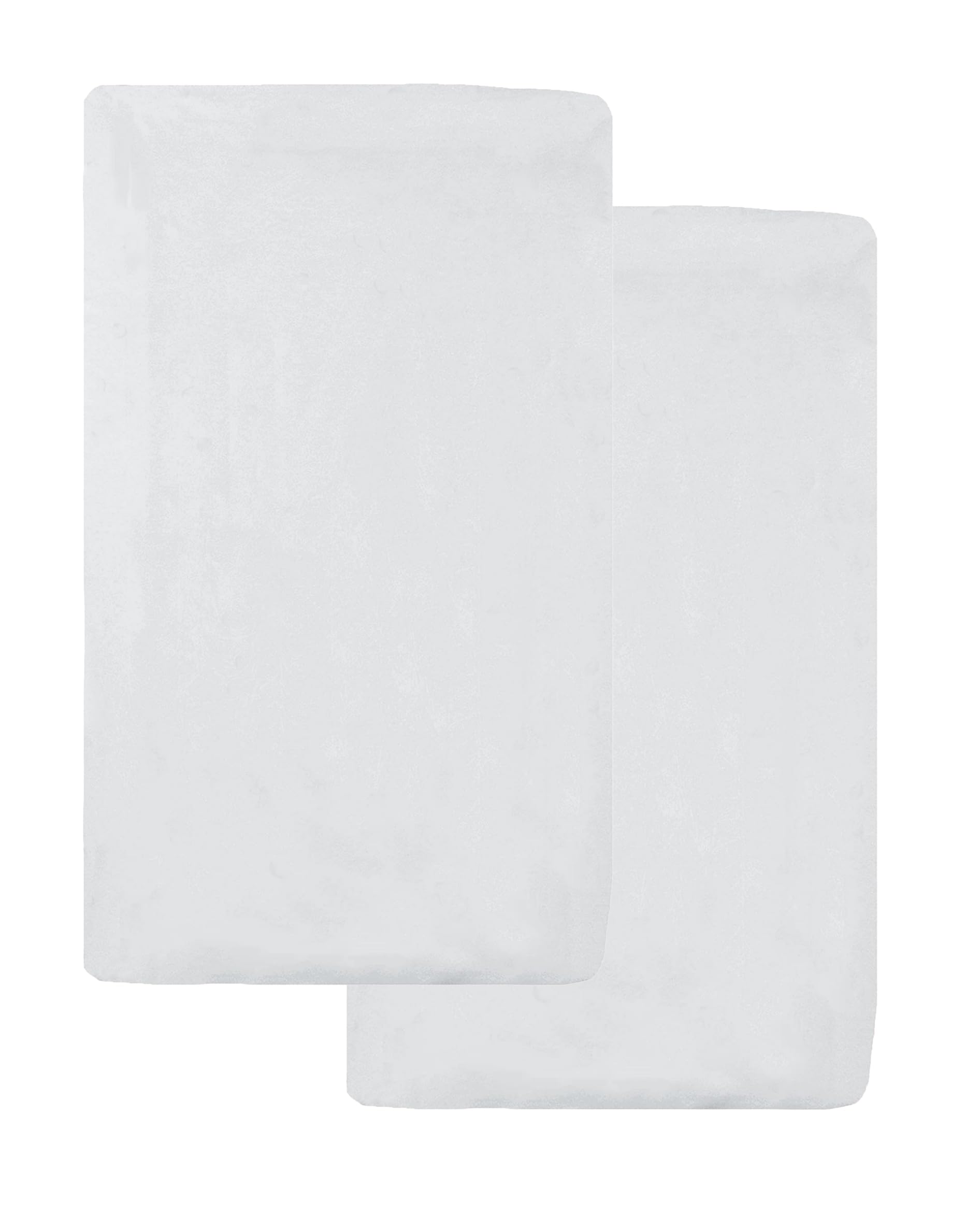 American Baby Company 2 Pack 100% Natural Cotton Fitted Cradle/Bassinet Sheets 36" x 18" - Soft, Breathable & Hypoallergenic Bed Sheets, White, Neutral for Boys & Girls