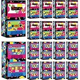 Zonon 24 Pieces 90s Party Favor Retro Radio Goody Bags Hip Hop Theme Gift Bags for 1990s Birthday Disco Party Treat Candy Supplies